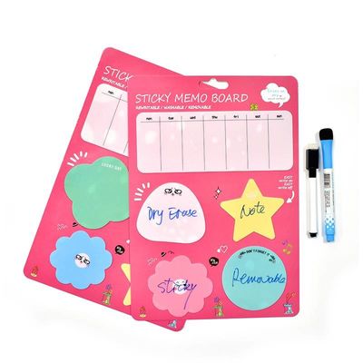 3x3" 4x4" 5x5" Removable Whiteboard Dry Erase Sticker