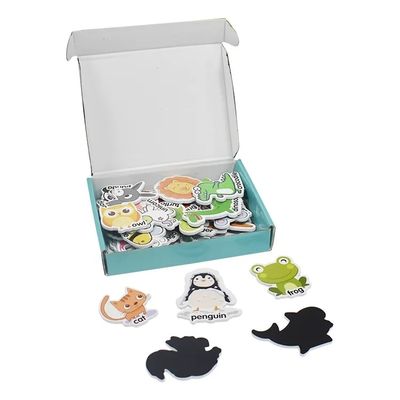 EVA Fridge Magnet Sticker 45x40mm Letter Stickers Animal Sticker For Kids Place