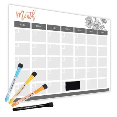 Multipurpose Magnetic Refrigerator Frame To Do List Planner Dry Erase Weekly Planner