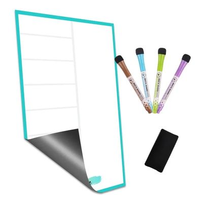 A4 Magnetic Refrigerator Frame Dry Erase Memo Board With Magnet Table Memo