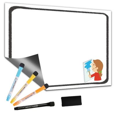 A4 Magnetic Refrigerator Frame Dry Erase Memo Board With Magnet Table Memo