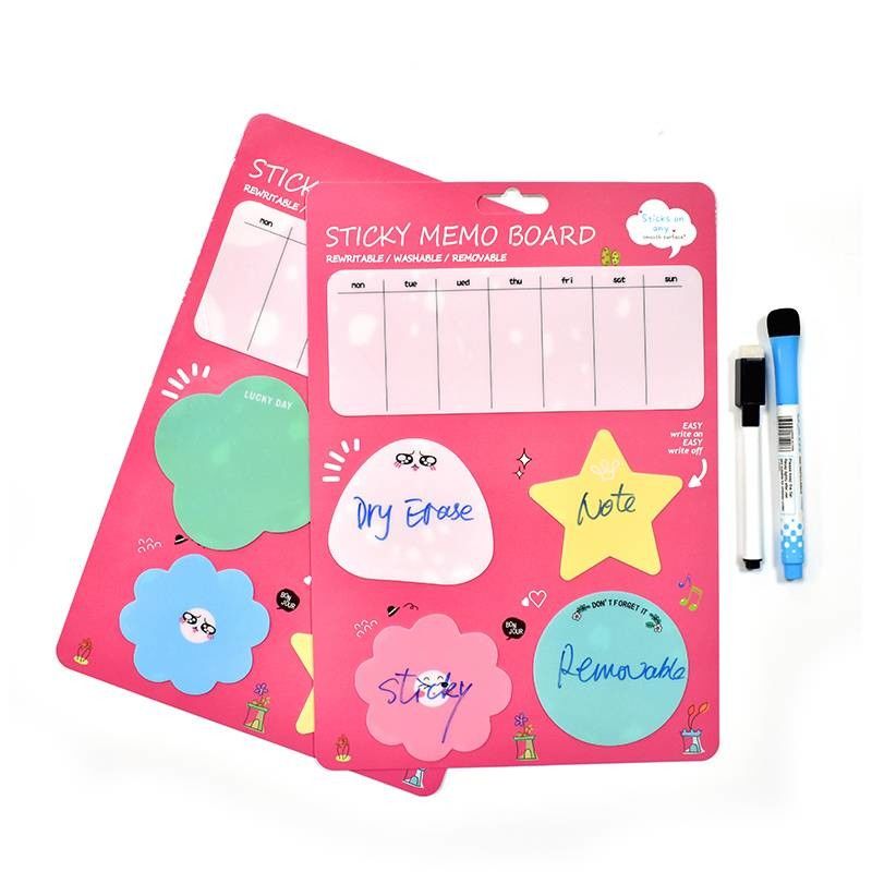 3x3" 4x4" 5x5" Removable Whiteboard Dry Erase Sticker